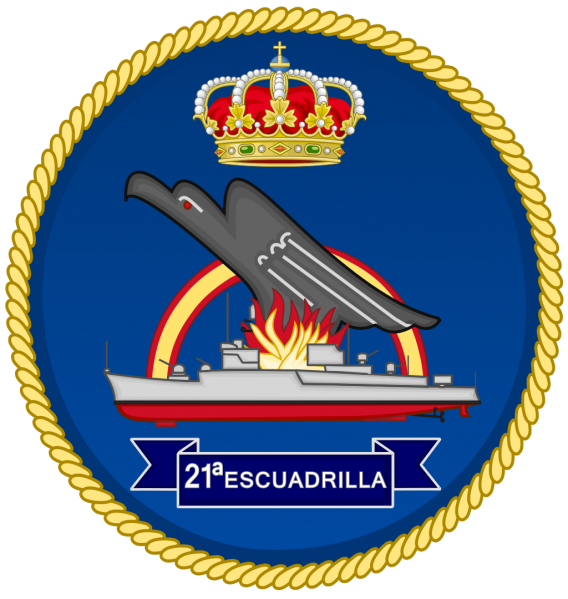 File:21st Escort Squadron, Spanish Navy.png