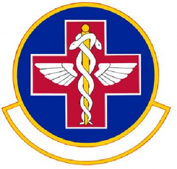Coat of arms (crest) of the 927th Aerospace Medicine Squadron, US Air Force