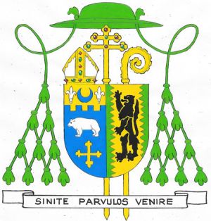 Arms (crest) of Edwin Vincent O'Hara