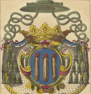 Arms (crest) of Etienne Josephe de la Fare