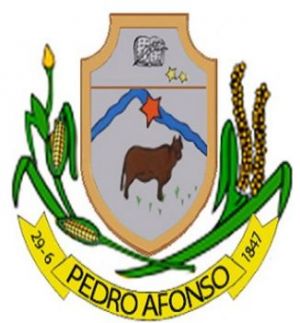 Brasão de Pedro Afonso (Tocantins)/Arms (crest) of Pedro Afonso (Tocantins)
