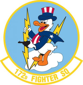 Coat of arms (crest) of 172nd Airlift / Fighter Squadron, Michigan Air National Guard