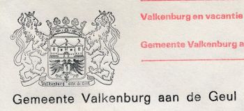 Wapen van Valkenburg aan de Geul/Coat of arms (crest) of Valkenburg aan de Geul