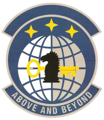 Coat of arms (crest) of the 32nd Intelligence Squadron, US Air Force
