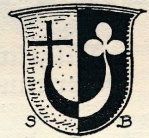 Arms (crest) of Johann Sauer