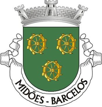 Brasão de Midões (Barcelos)/Arms (crest) of Midões (Barcelos)