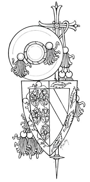 Arms (crest) of Juan García de Loaysa y Mendoza
