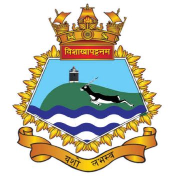 Coat of arms (crest) of the INS Visakhapatnam, Indian Navy