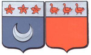 Wapen van Kerkhove/Arms (crest) of Kerkhove