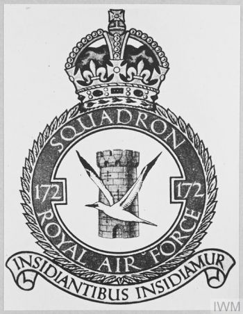 Coat of arms (crest) of the No 172 Squadron, Royal Air Force