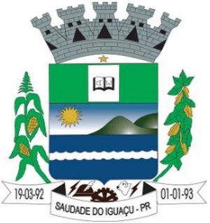 Brasão de Saudade do Iguaçu/Arms (crest) of Saudade do Iguaçu