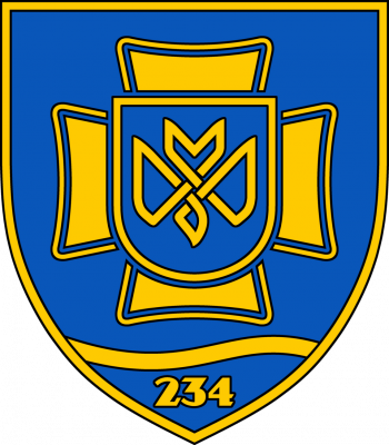 Coat of arms (crest) of 234th Territorial Defence Battalion, Ukraine