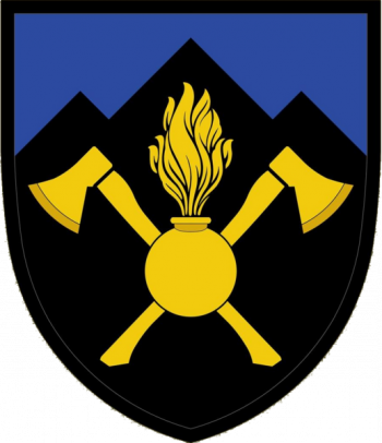 Coat of arms (crest) of 703rd Operation Support Regiment, Ukrainian Army