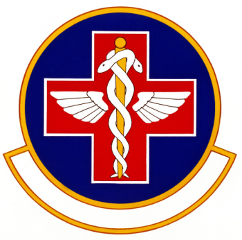 Coat of arms (crest) of the 927thTactical Hospital, US Air Force