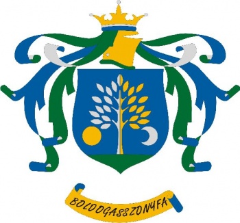 Boldogasszonyfa (címer, arms)