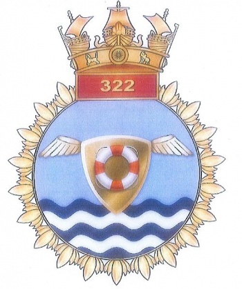 Coat of arms (crest) of the INAS 322 Guardians, Indian Navy