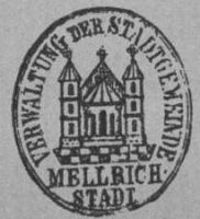 Wappen von Mellrichstadt/Arms (crest) of Mellrichstadt
