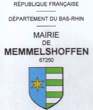 Blason de Memmelshoffen/Coat of arms (crest) of {{PAGENAME