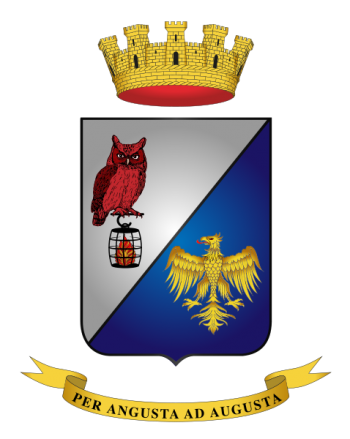 Coat of arms (crest) of the 13th Regiment Aquileia (HUMINT), Italian Army