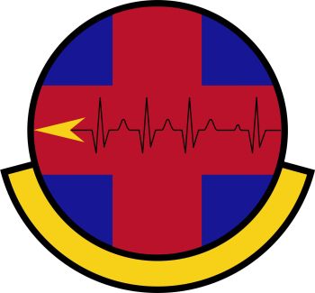 Coat of arms (crest) of the 375th Healthcare Operations Squadron, US Air Force