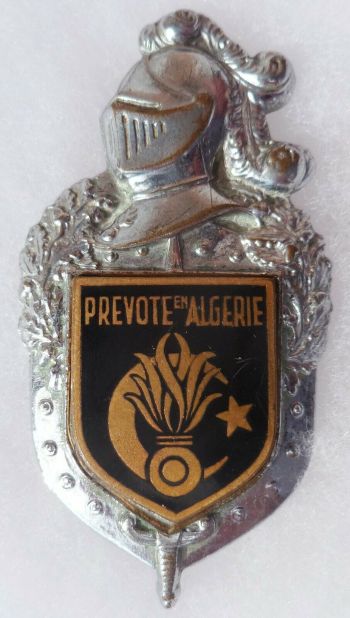 Blason de Provost Gendarmerie of Algeria, France/Arms (crest) of Provost Gendarmerie of Algeria, France