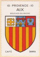 Blason de Aix-en-Provence/Arms (crest) of Aix-en-Provence