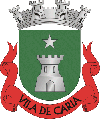 Brasão de Caria (Belmonte)/Arms (crest) of Caria (Belmonte)