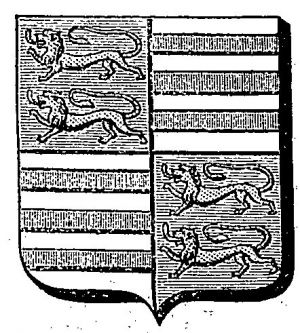 Arms (crest) of René des Monstiers de Mérinville