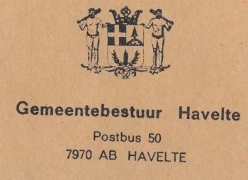 Wapen van Havelte/Coat of arms (crest) of Havelte