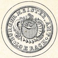 Siegel von Lörrach/Seal of Lörrach