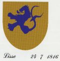 Wapen van Lisse/Coat of arms (crest) of Lisse