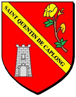 Blason de Saint-Quentin-de-Caplong