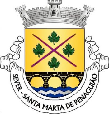 Brasão de Sever (Santa Marta de Penaguião)/Arms (crest) of Sever (Santa Marta de Penaguião)