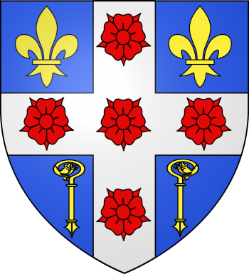 Arms (crest) of Abbey of Saint Benoit sur Loire