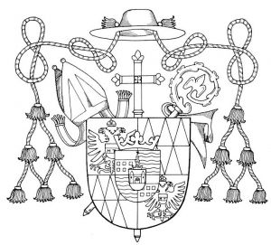 Arms (crest) of Paul Maria Joseph Anton von Huyn
