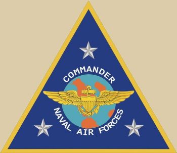 Coat of arms (crest) of the Commander Naval Air Forces, US Navy