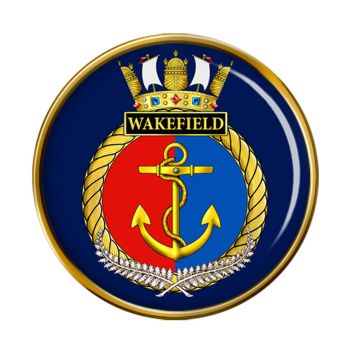 Coat of arms (crest) of the HMNZS Wakefield, RNZN