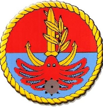 Coat of arms (crest) of the Underwater Works Unit, Israeli Navy
