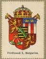 Wappen von Ferdinand I von Bulgarien