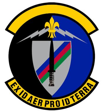 Coat of arms (crest) of the 17th Air Support Operations Squadron, US Air Force