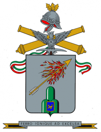 Coat of arms (crest) of 6th Mountain Artillery Regiment, Italian Army