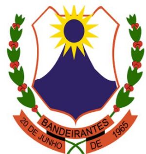 Arms (crest) of Bandeirantes (Mato Grosso do Sul)