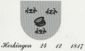 Wapen van Herkingen/Coat of arms (crest) of Herkingen