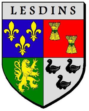 Blason de Lesdins/Coat of arms (crest) of {{PAGENAME