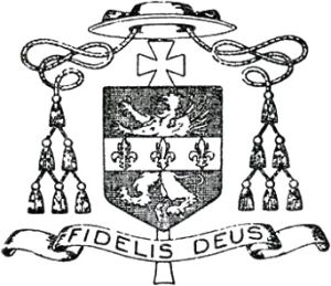 Arms (crest) of Jean-Édouard-Lucien Rupp