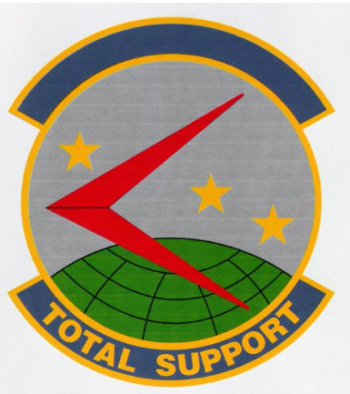 Coat of arms (crest) of the 439th Logistics Support Squadron (later Maintenance Operations Squadron), US Air Force