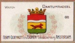 Wapen van Dantumadeel/Arms (crest) of Dantumadeel