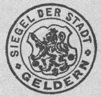 Wappen von Geldern/Arms (crest) of Geldern
