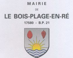 Blason du Bois-Plage-en-Ré/Arms (crest) of Le Bois-Plage-en-Ré