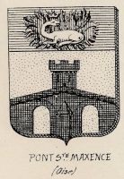 Blason de Pont-Sainte-Maxence / Arms of Pont-Sainte-Maxence